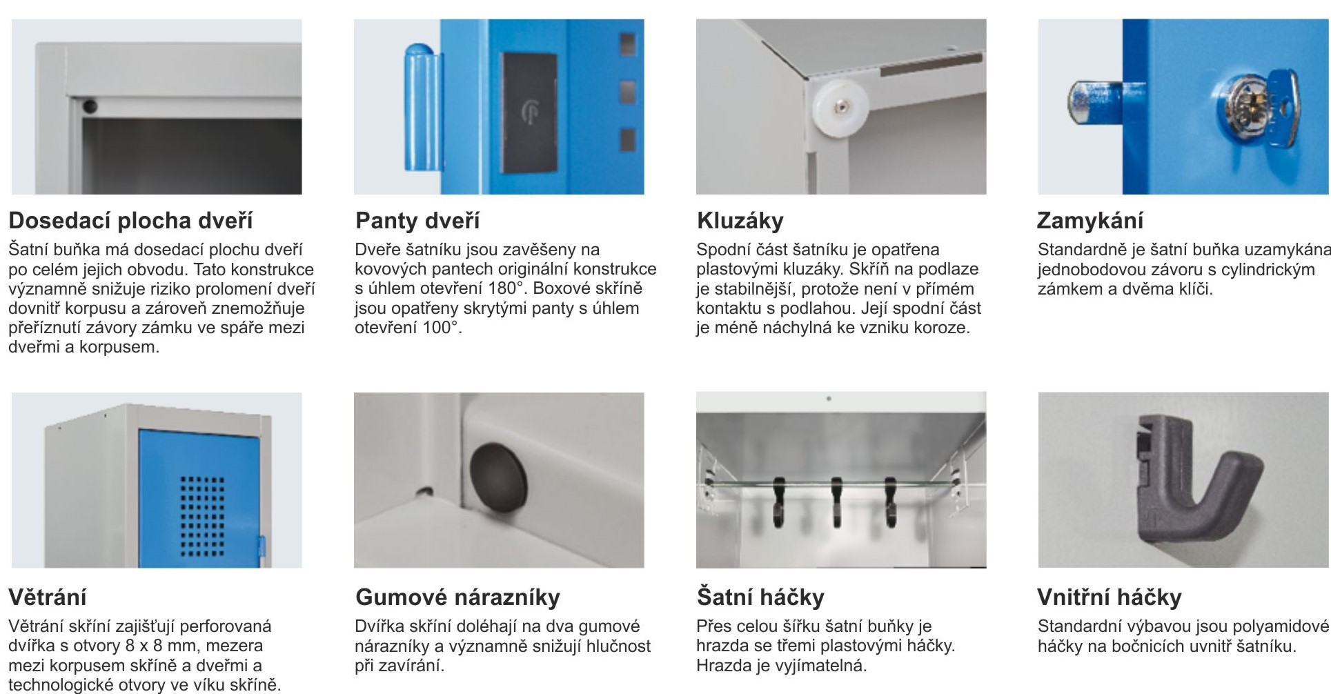 Vybavení šatních skříní