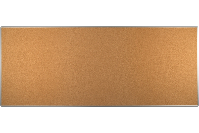 Pevná korková nástěnka 300 x 120 cm