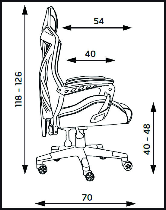 Herní židle Winner