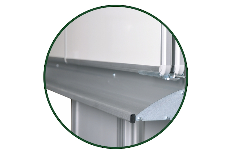 Hliníková polička pro stojan zvedací AL