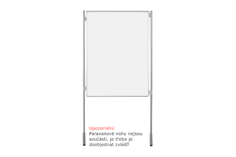 Magnetický lakovaný paraván