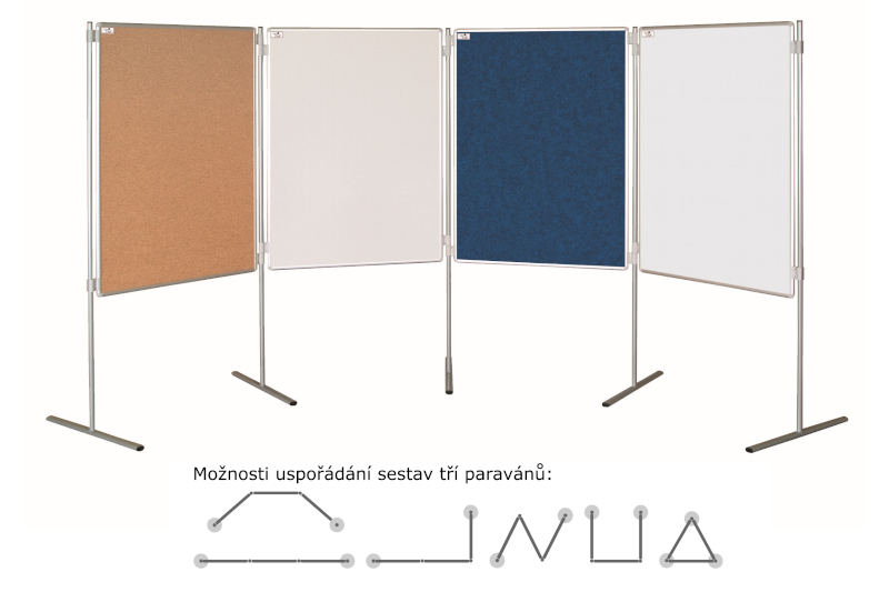 Magnetický keramický paraván