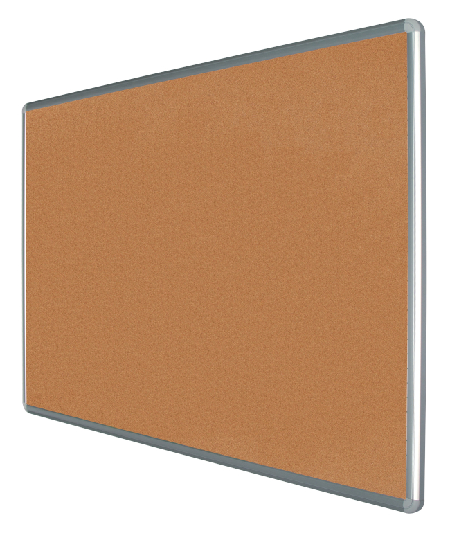 Pevná korková nástěnka 150 x 120 cm