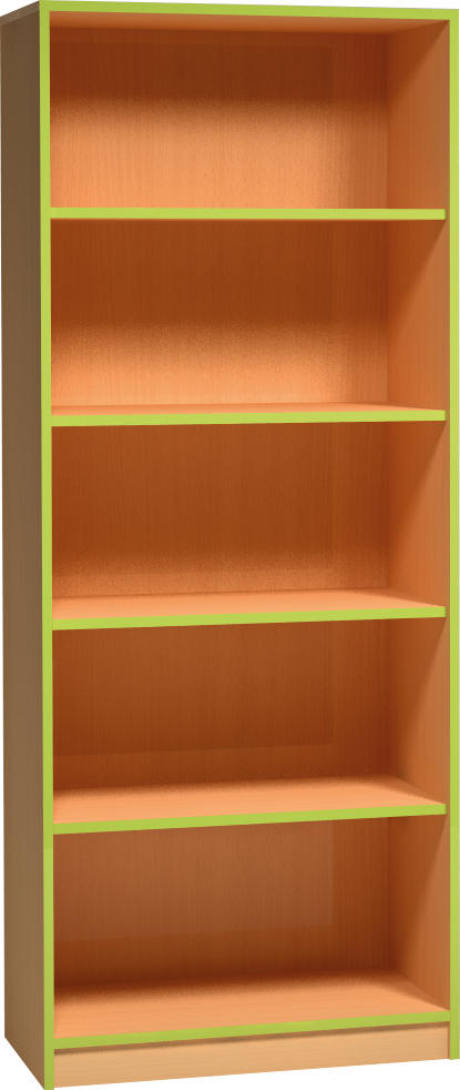 Skříň s otevřenými policemi - 80 x 187 x 45cm