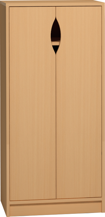 Skříňka s dvířky - 60 x 121 x 45cm