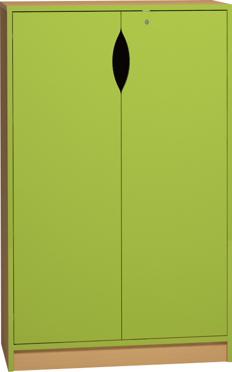 Skříňka s dvířky - 80 x 121 x 45cm