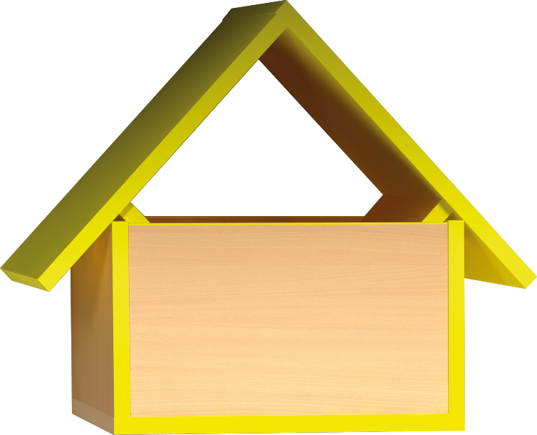 Stříška s úložným prostorem - 40 x 45 x 45cm