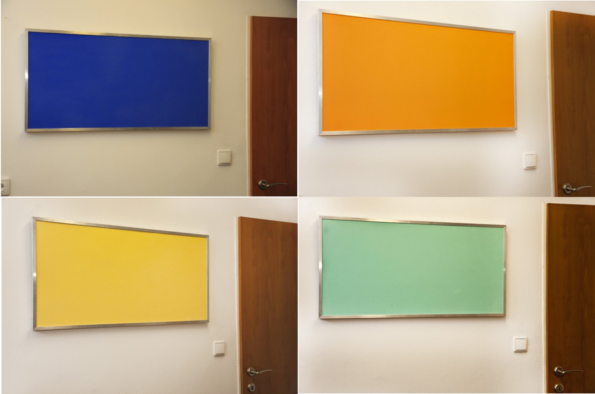 Nástěnka pěnová v hliníkovém rámu