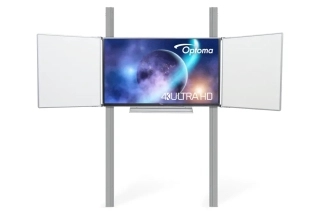 Interaktivní sestava LCD panel na PYLONU AL s křídly